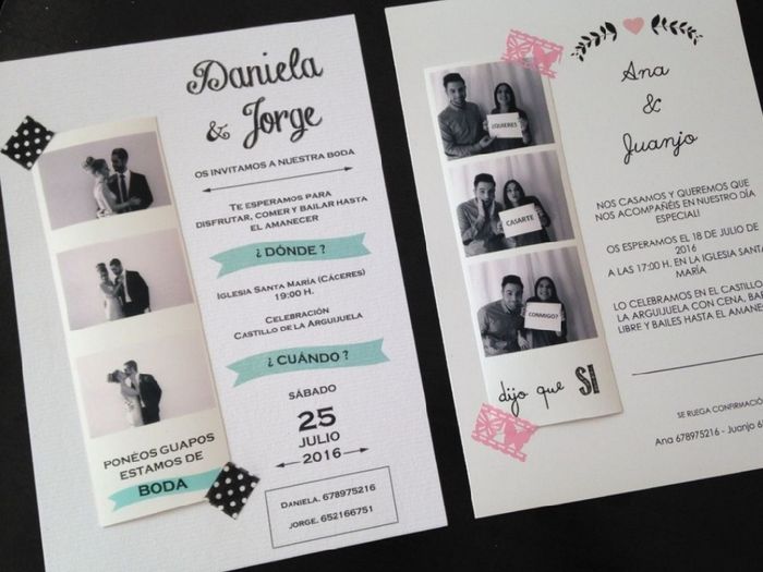 Invitación estilo original 5