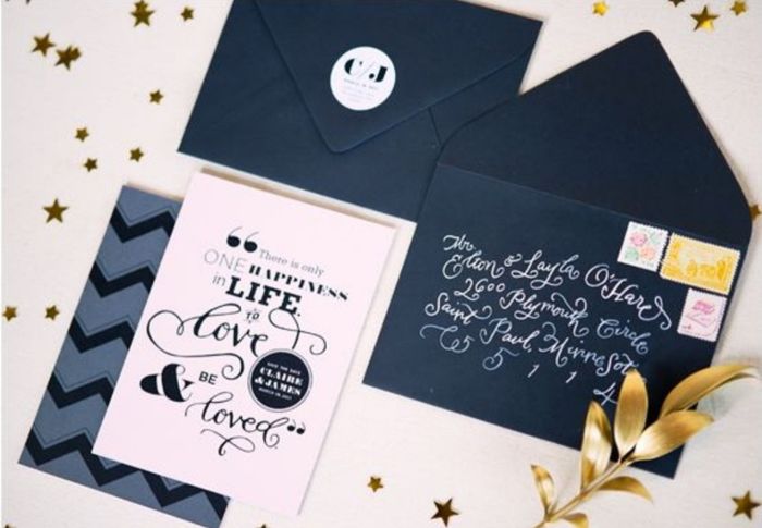 Invitación estilo Moderno 1