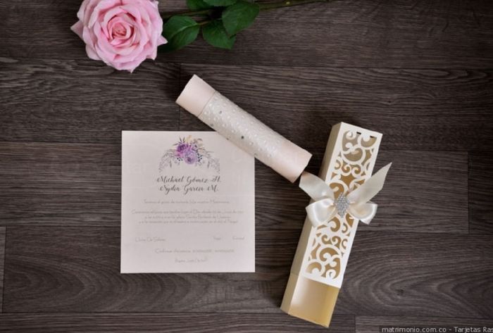 Invitación estilo Moderno 3