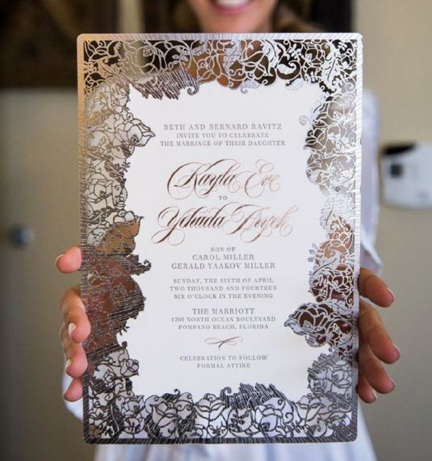Invitación estilo Moderno 5