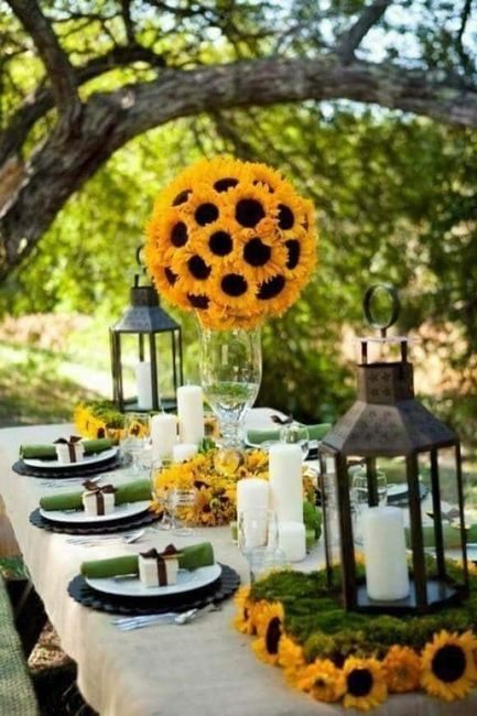 Boda inspirada en girasoles 11