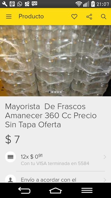 Pregunta!!?? Frascos en Once 1