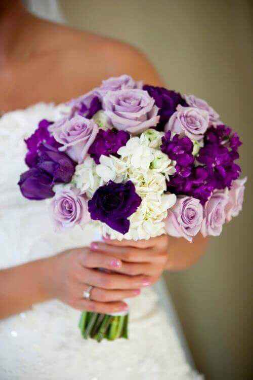 Vane y Ari el color de nuestra boda será lila 😊 - 1