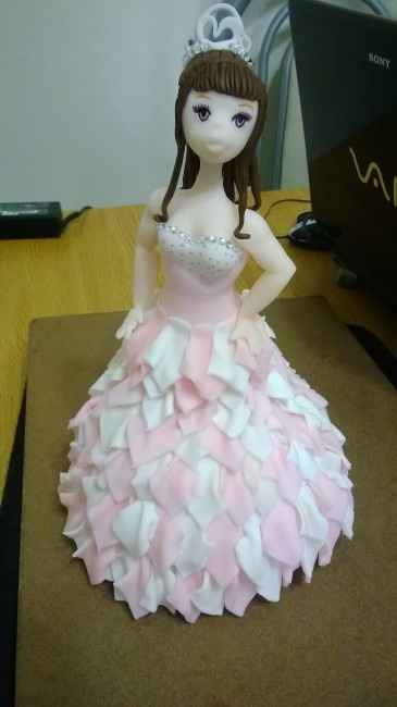 Muñeca de torta de mi hermana 