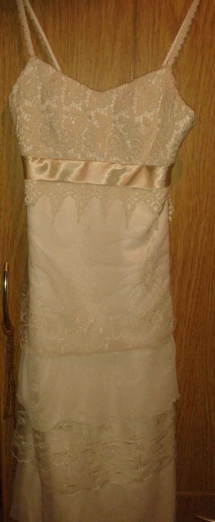 Cuando conseguis el vestido hecho. .. como sabes q va con que?? - 1
