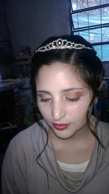 1ra prueba makeup+peinado - 1