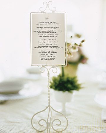 numerados y menu
