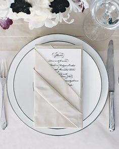 servilleta menu