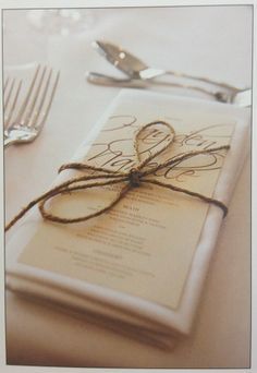 servilleta menu