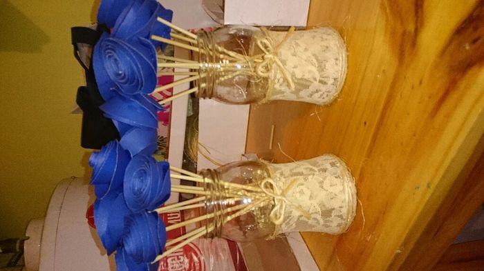 Adelantos en los centros de mesa diy - 1