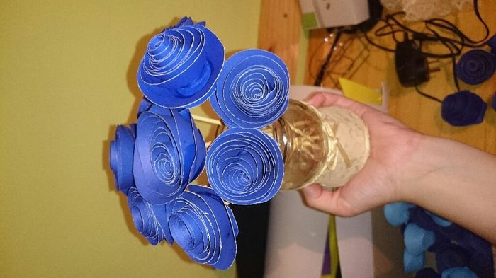 Adelantos en los centros de mesa diy - 2