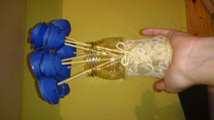 Adelantos en los centros de mesa diy - 3