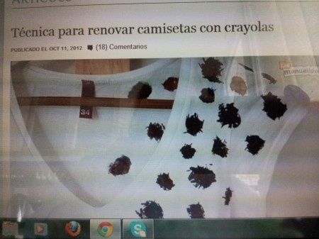 Paso a paso para hacer una remera estampada - 4
