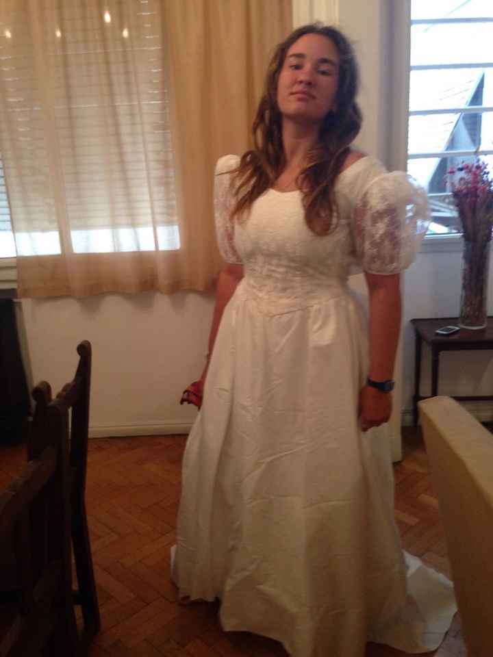 CONFIESA: ¿Usarías el mismo vestido de novia de tu mami? - 1