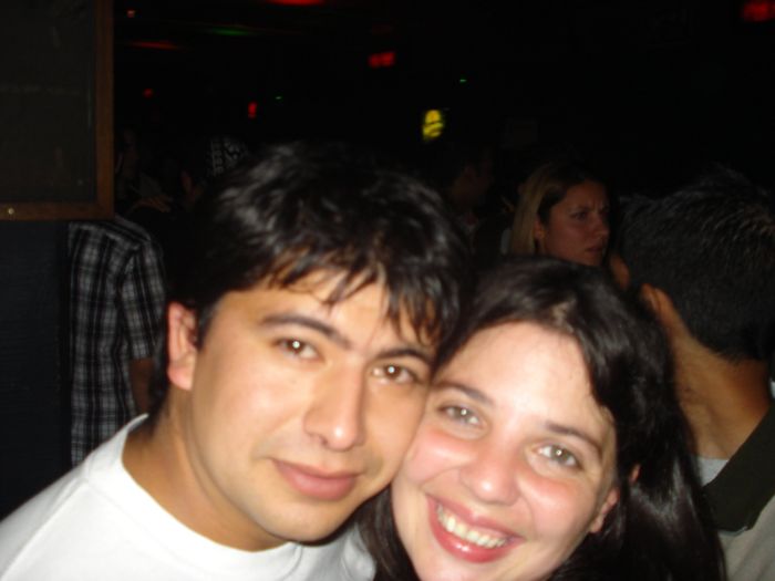 Nuestra foto en un baile...