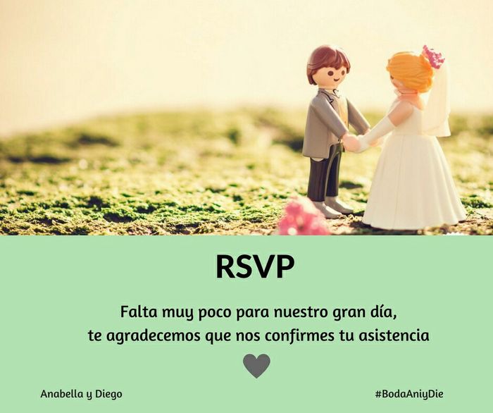 rsvp para invitados - 1