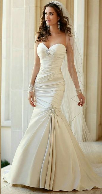 Vestidos de novia estilo sirena - 16