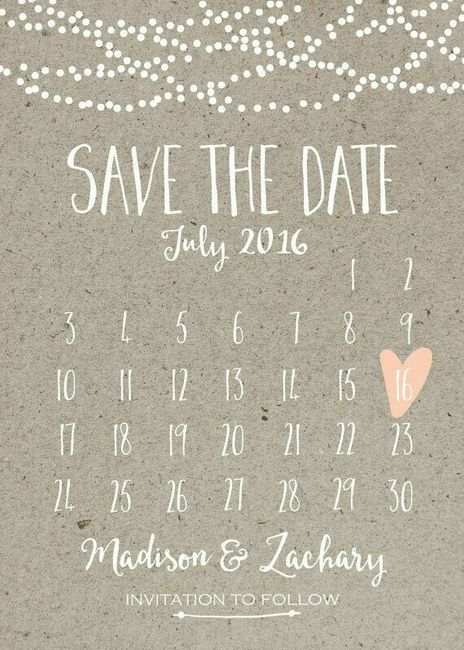 Save the date - 8