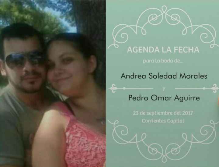 Mis  save the date... pero cual ...me ayudan...!!!! - 1