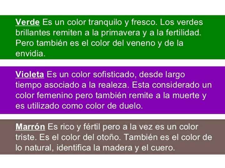 Que significan los colores de tu boda... - 10