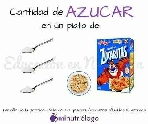 Cantidad de azúcar en falsos snack.... - 8