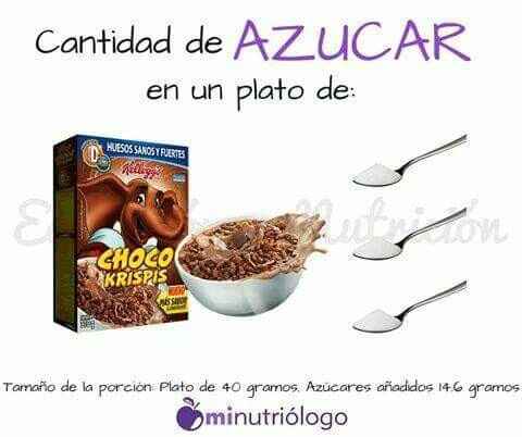 Cantidad de azúcar en falsos snack.... - 9