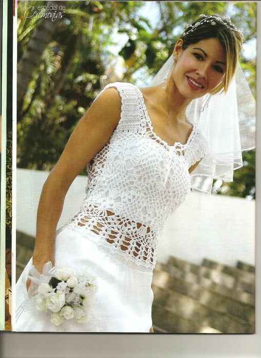  Vestidos de novia crochet - 11