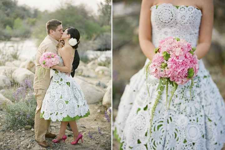  Vestidos de novia crochet - 19