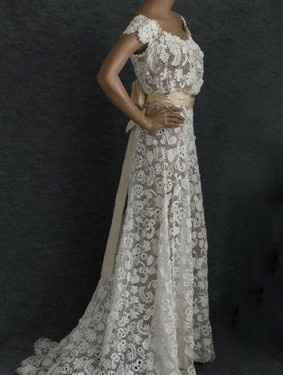  Vestidos de novia crochet - 33