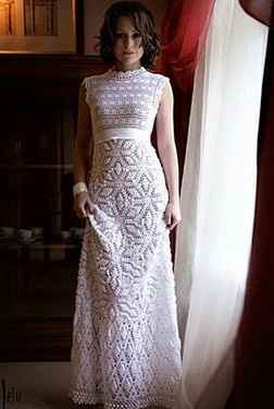  Vestidos de novia crochet - 34