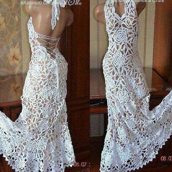  Vestidos de novia crochet - 37