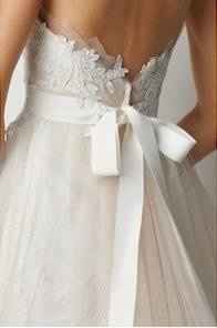 Detalle vestido de novia