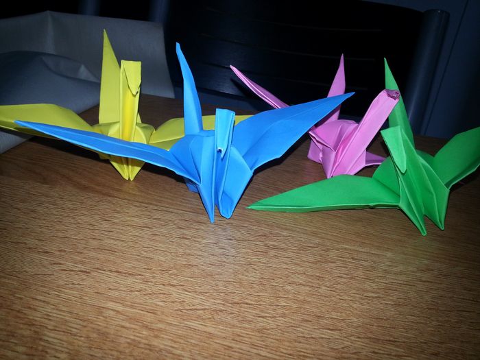 Ambientación con origami... - 1