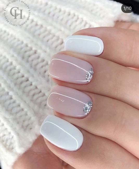 Uñas rosas para el casamiento. ¿Cuál prefieren? 4