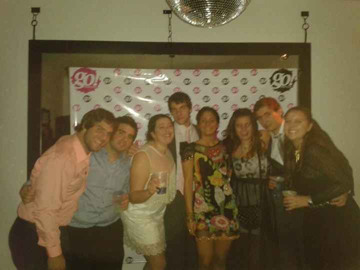 con mis amigos!