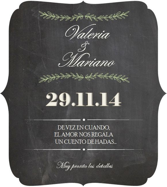 Save the date