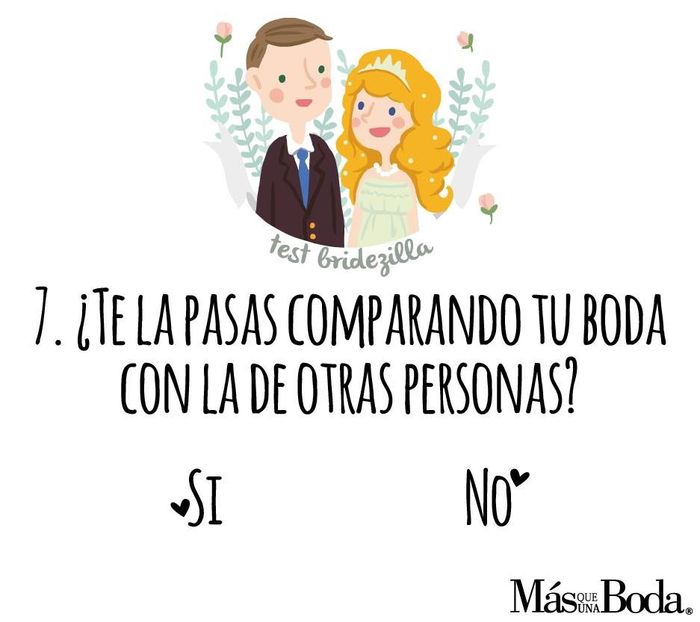 Test. ¿cuál es tu nivel de Bridezilla? 8