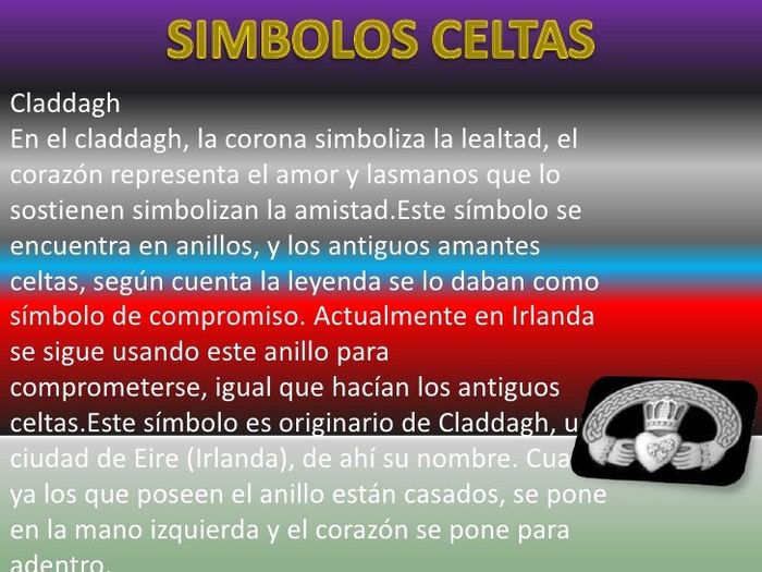 El significado de cada tipo de anillos. 28