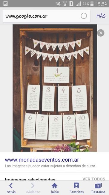 Ideas originales para tu seating plan - 2