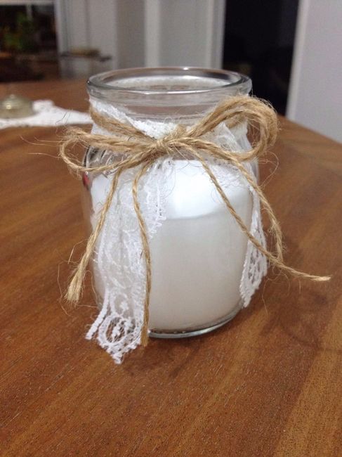 La deco ganadora para los frasquitos de yogurt