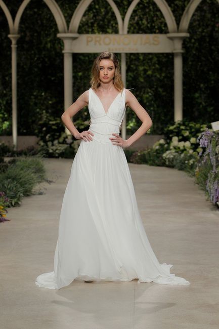Elegí 1: los mejores Vestidos corte en A 2019 👰! 3