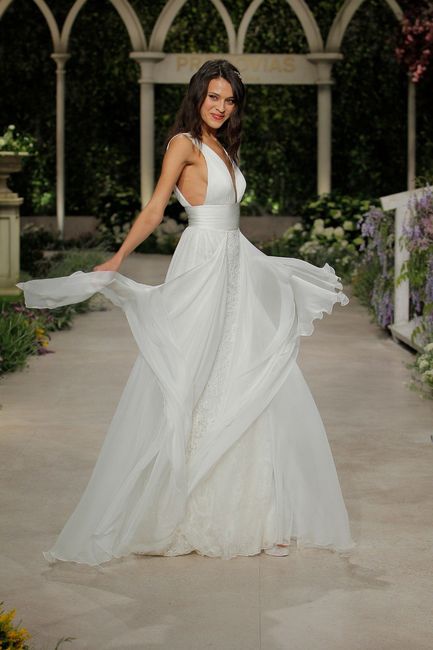 Elegí 1: los mejores Vestidos corte en A 2019 👰! 4