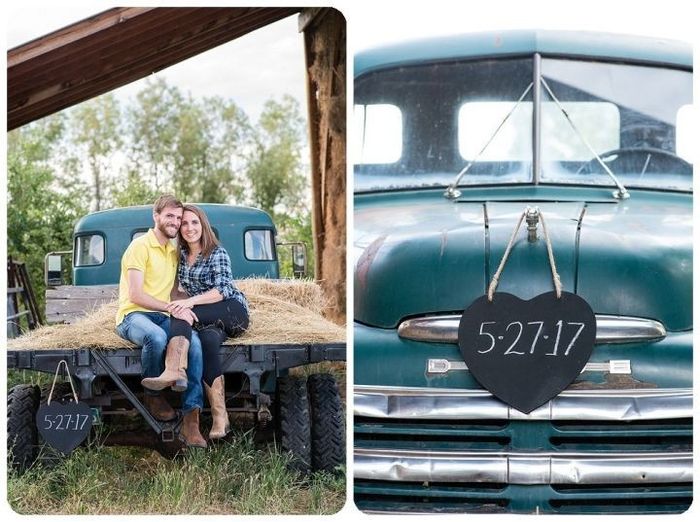 ¡Fotos para el "Save the date" con autos antiguos! 3