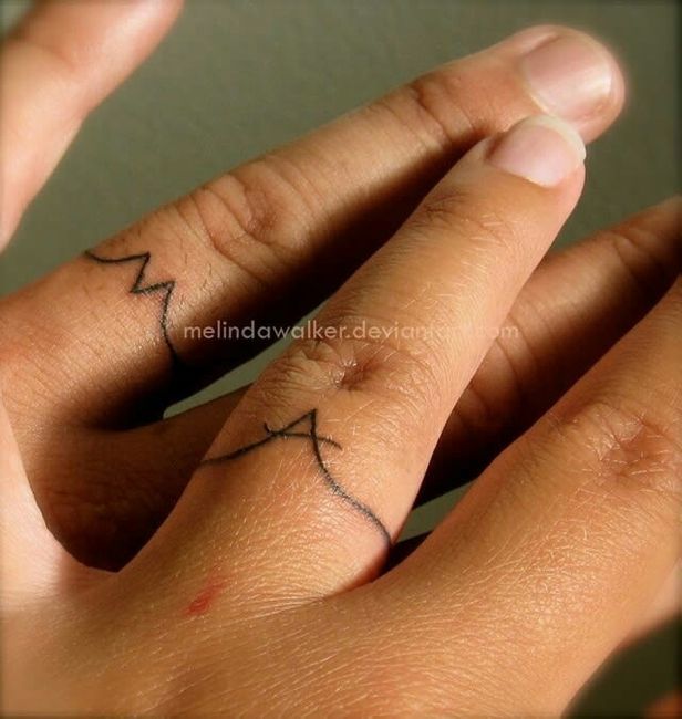 Tatuajes de alianzas con nombres cheap