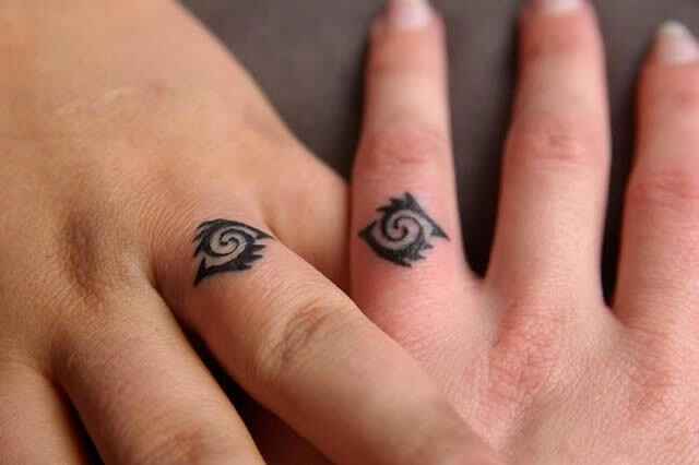 Tatuaje anillo best sale