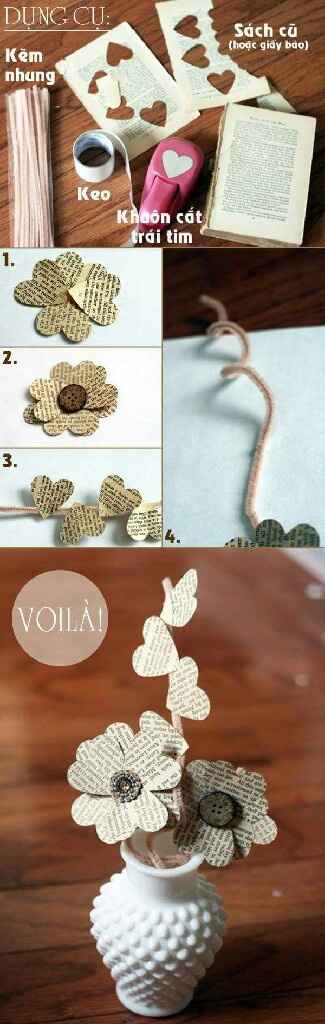 Diy origamis/flores de papel - 18