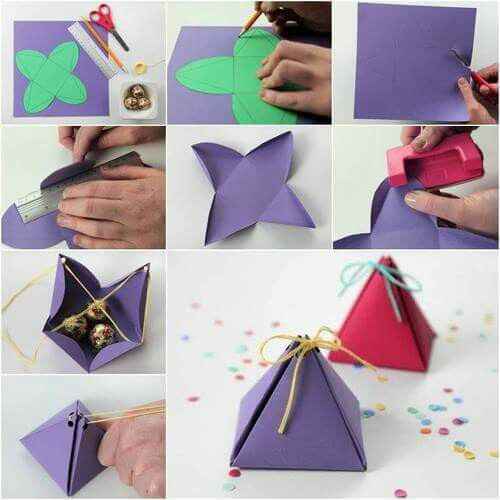 Diy origamis/flores de papel - 22