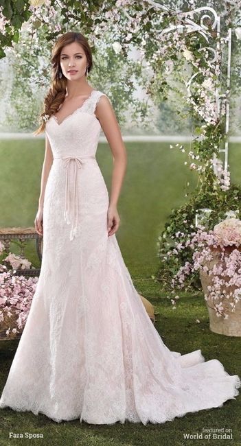 2. Vestido para novia clásica elegante y tradicional