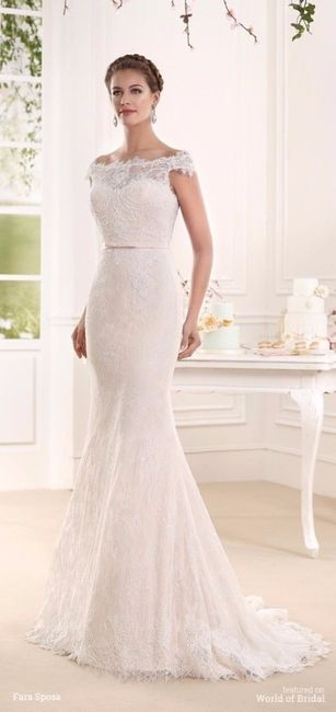 5. Vestido para novia clásica elegante y tradicional