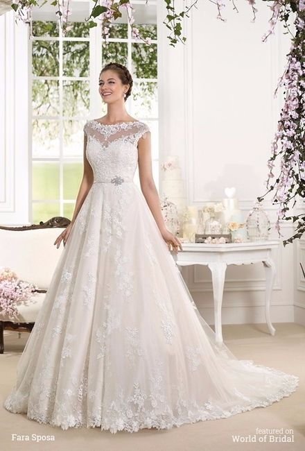 6. Vestido para novia clásica elegante y tradicional